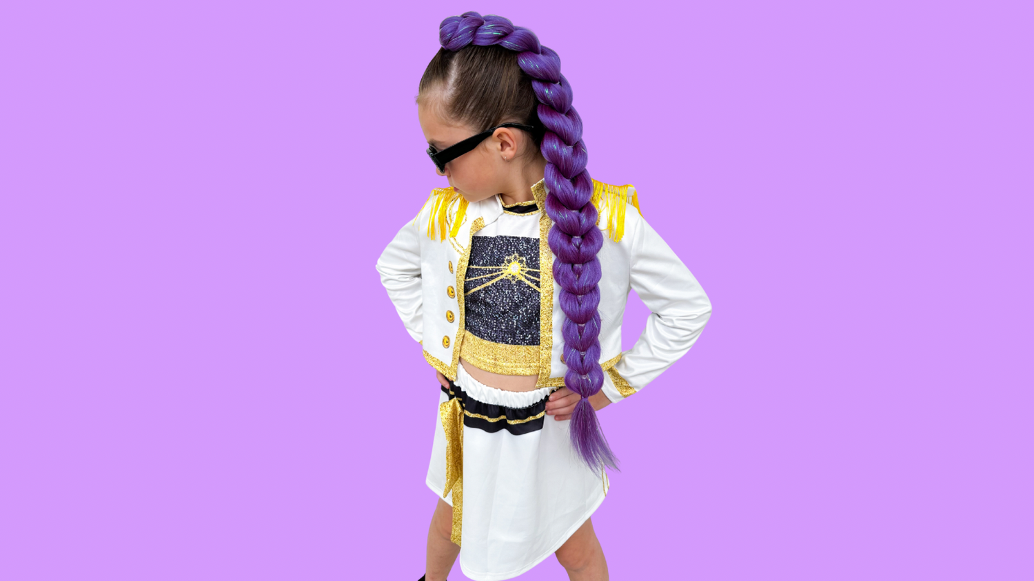 Mermaid, Princess & Dragon Ponytails