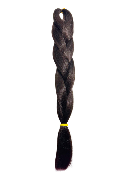 Dark brown Braiding hair