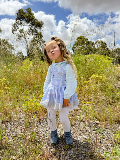 Hazelnut Ombrè Mermaid curl ponytail set