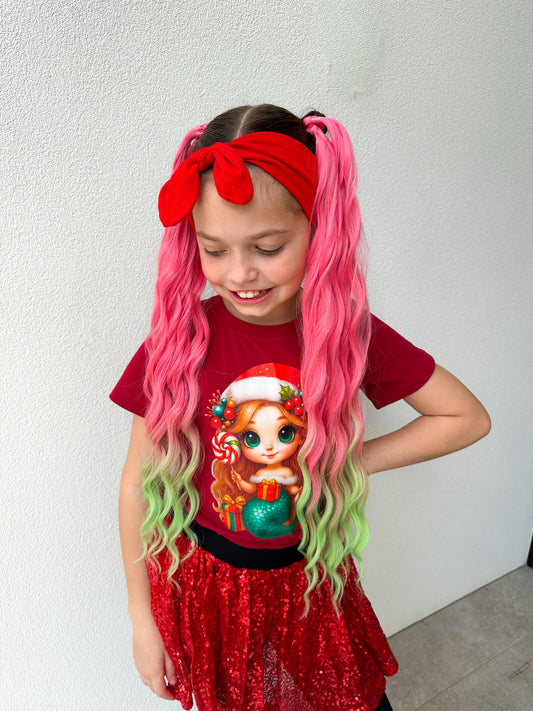 Merry mermaid ponytail set
