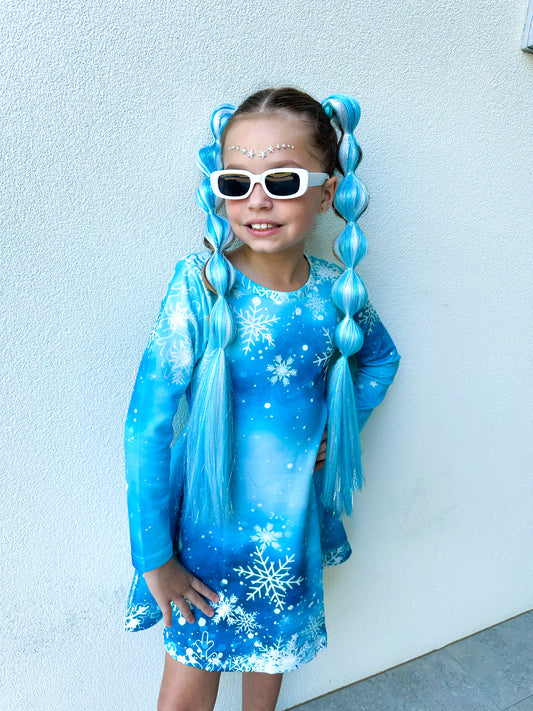 Snow Queen Shimmer Braid set