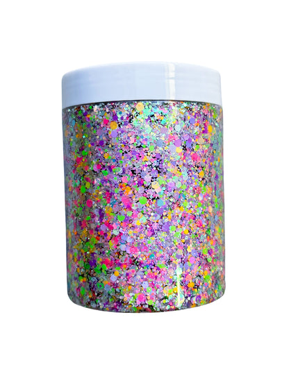 Rainbow Stargaze Chameleon Colour Shift BULK 300ml Glitter Gel