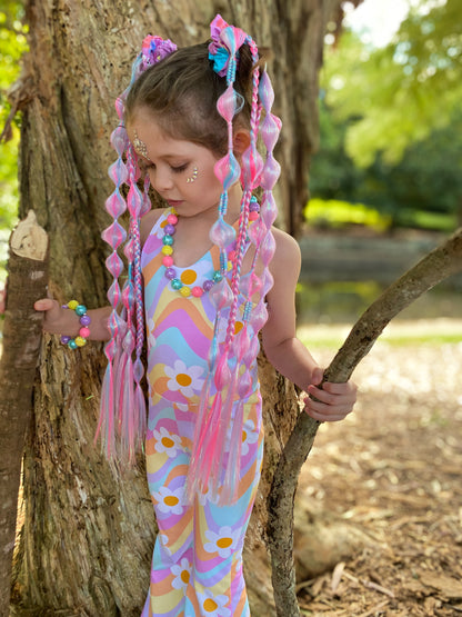Ice Crystal Bubble Ponytail Set