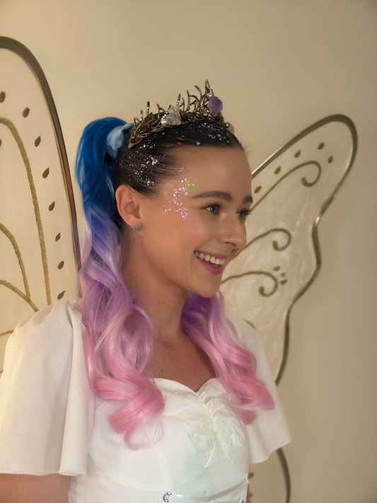 Sugarplum princess ponytail