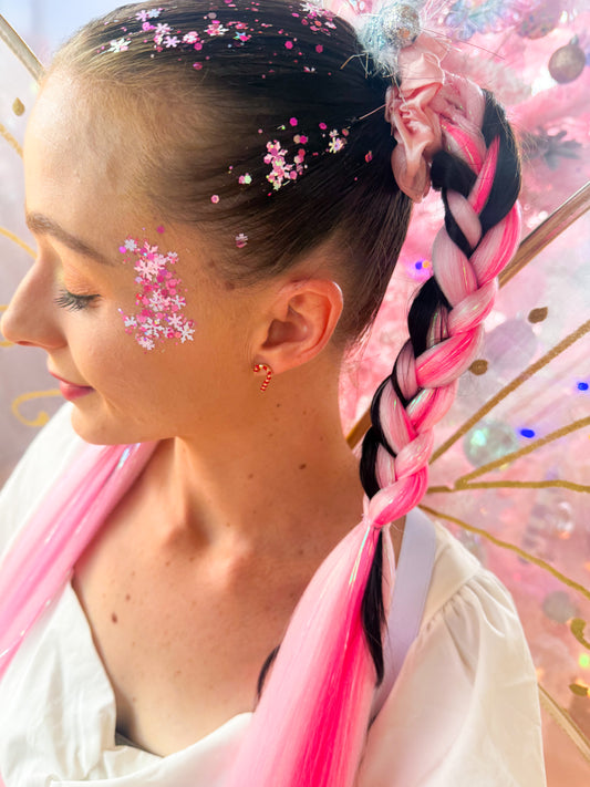 Pink Snow Queen braid set 60cm