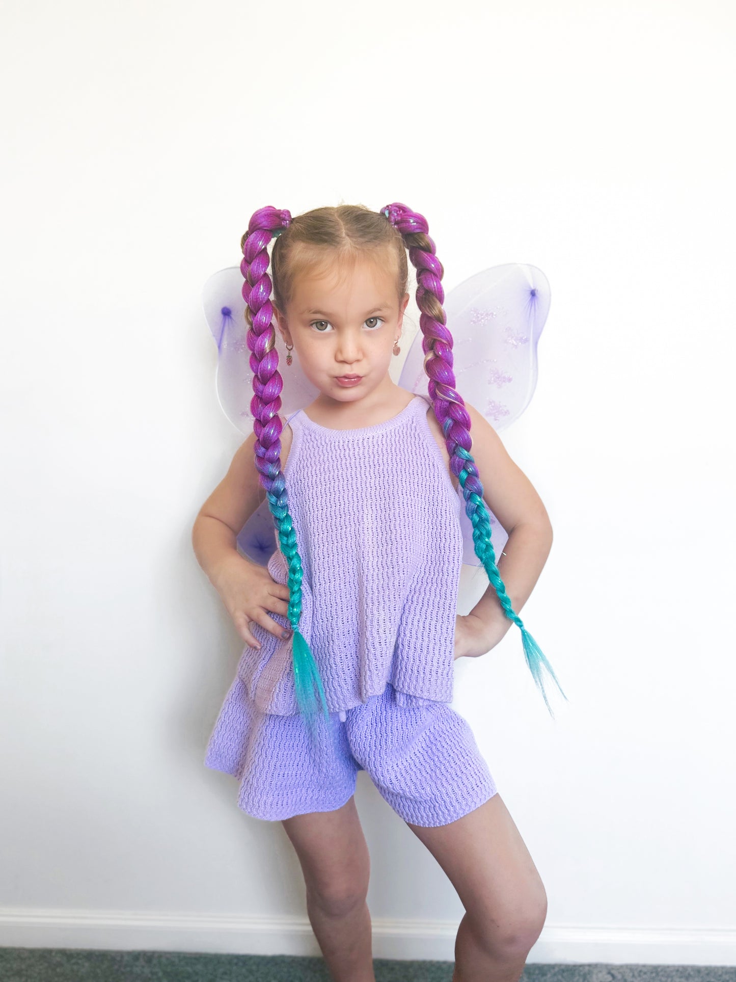 Mermaid boho braid set