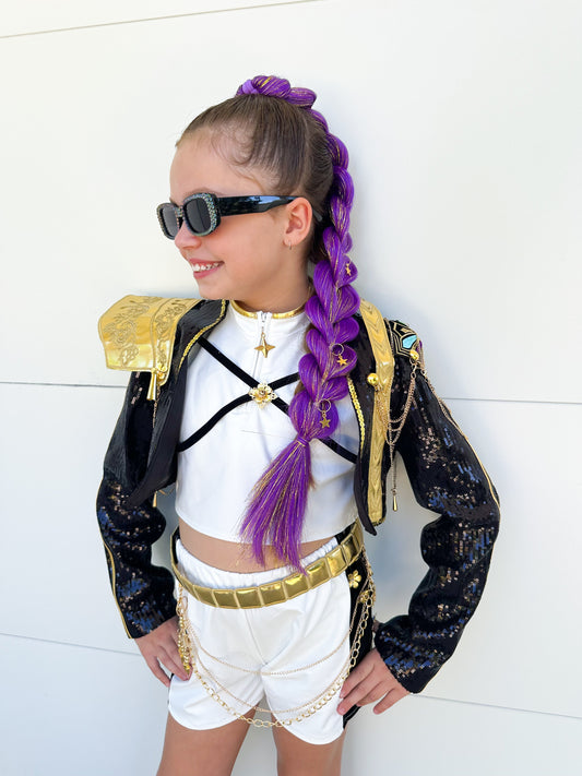 Limited Edition Golden Star Dragon Ponytail