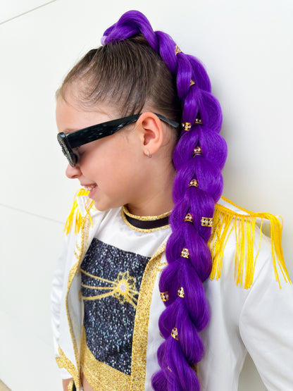 New✨ Rumi XL Limited Edition Golden Clasp Dragon ponytail