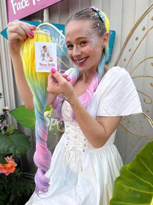 Holly the fairy princess ponytail