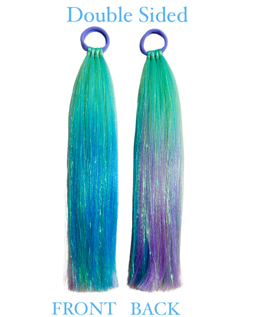 Ocean Mermaid MINI Shimmer double sided braid set 30cm