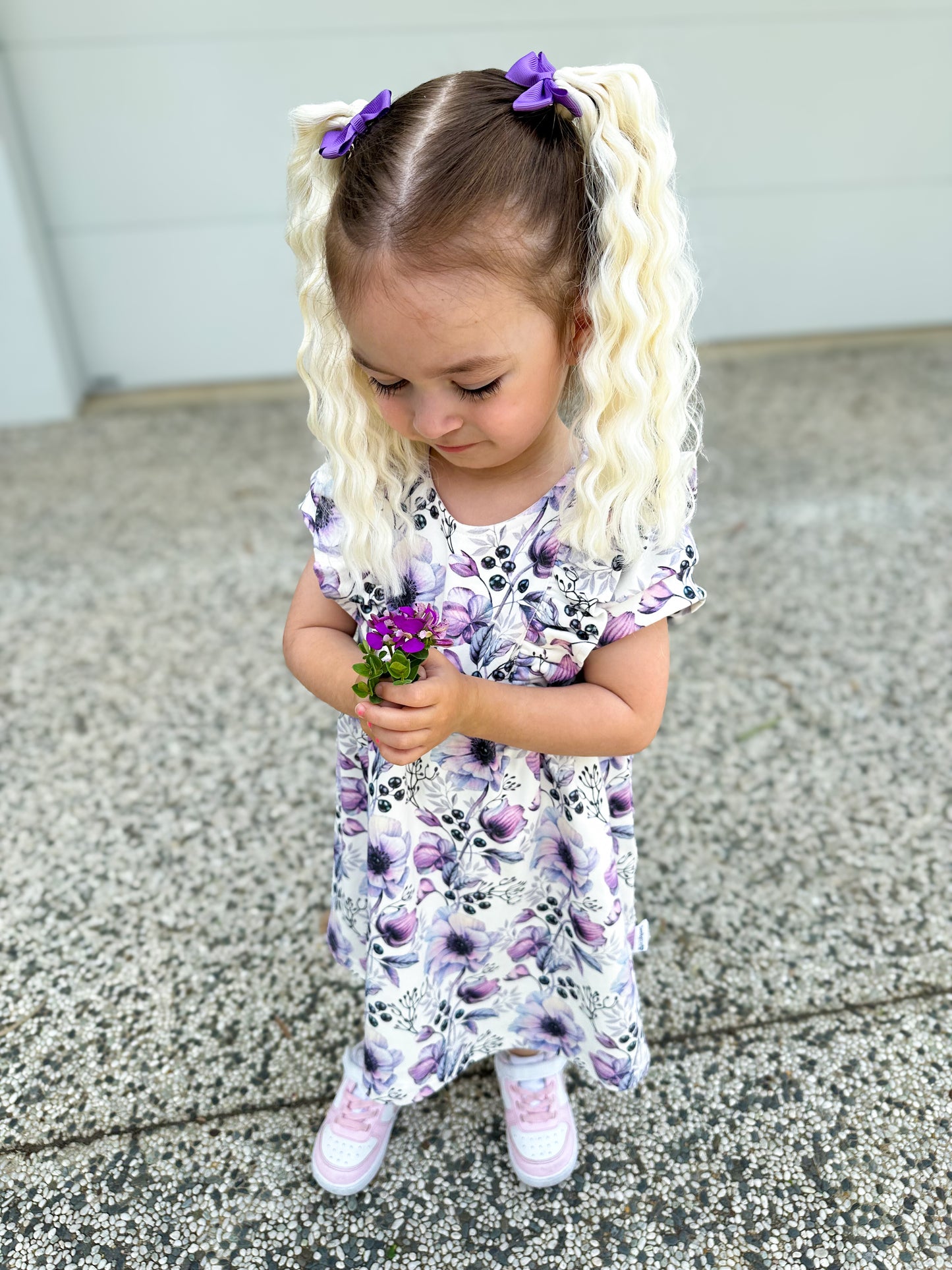 Vanilla Mermaid wave MINI ponytail set 30cm set