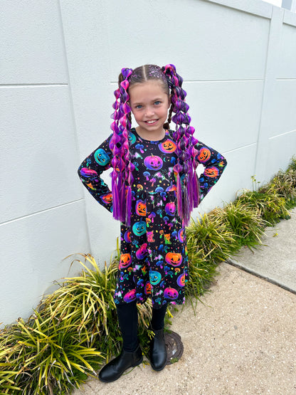 Halloween Queen bubble braid set