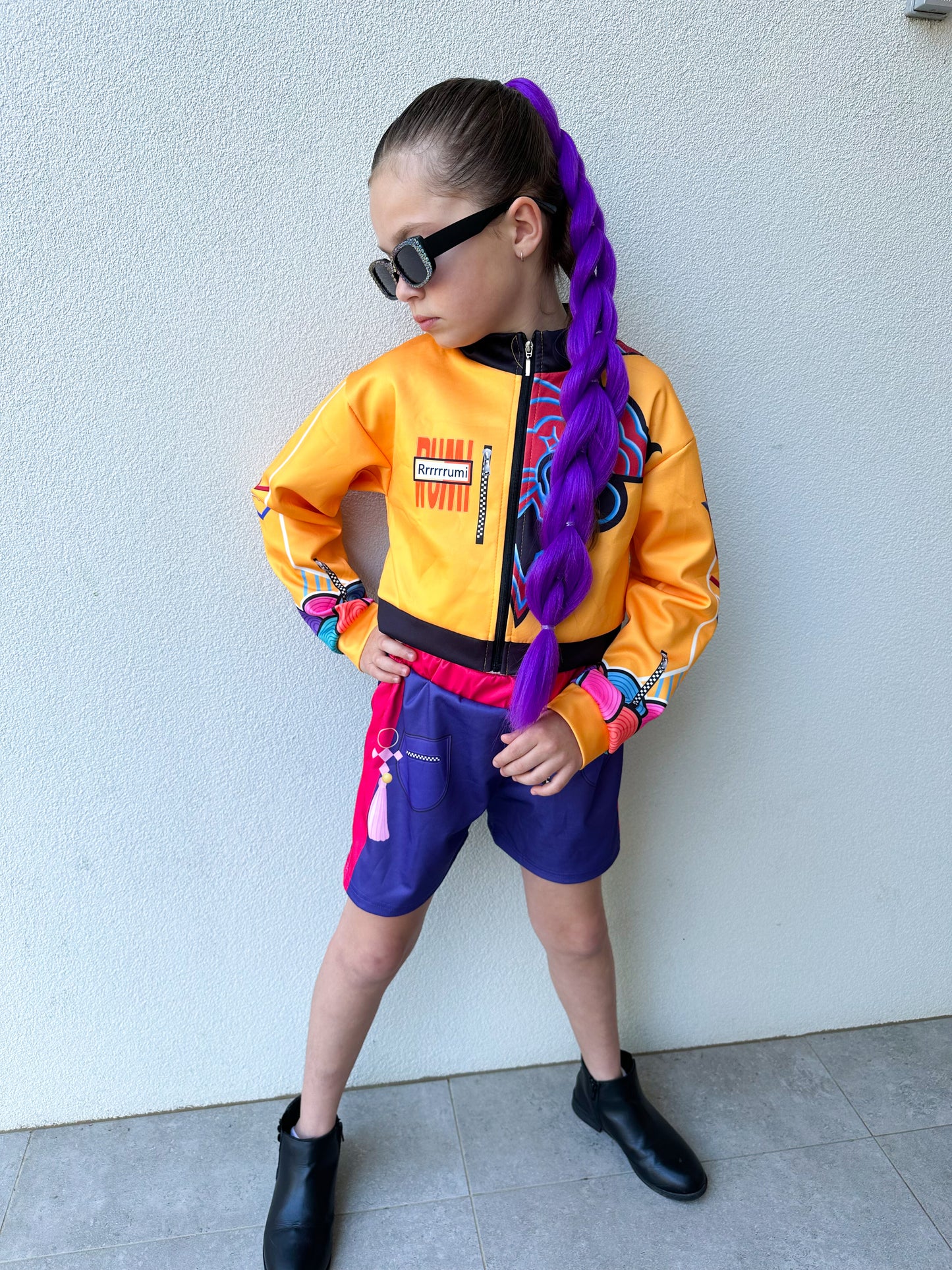 Rumi Dragon braid ponytail now with shimmer ✨ (pre-order due in 1-2 weeks) *please note if you order other items they will all be shipped at once, when this product is restocked.