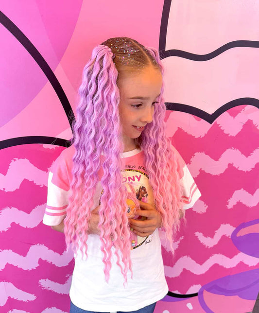 Candyfloss mermaid ponytail set