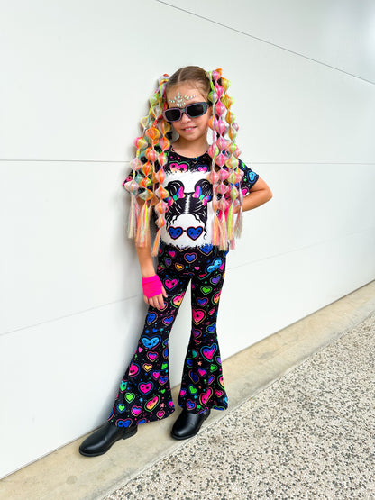 Rainbow Stargaze Bubble Ponytail Set