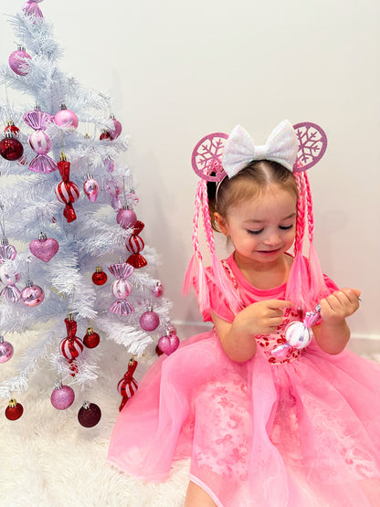 Pink Snow Queen MINI Pre-braided 30cm set