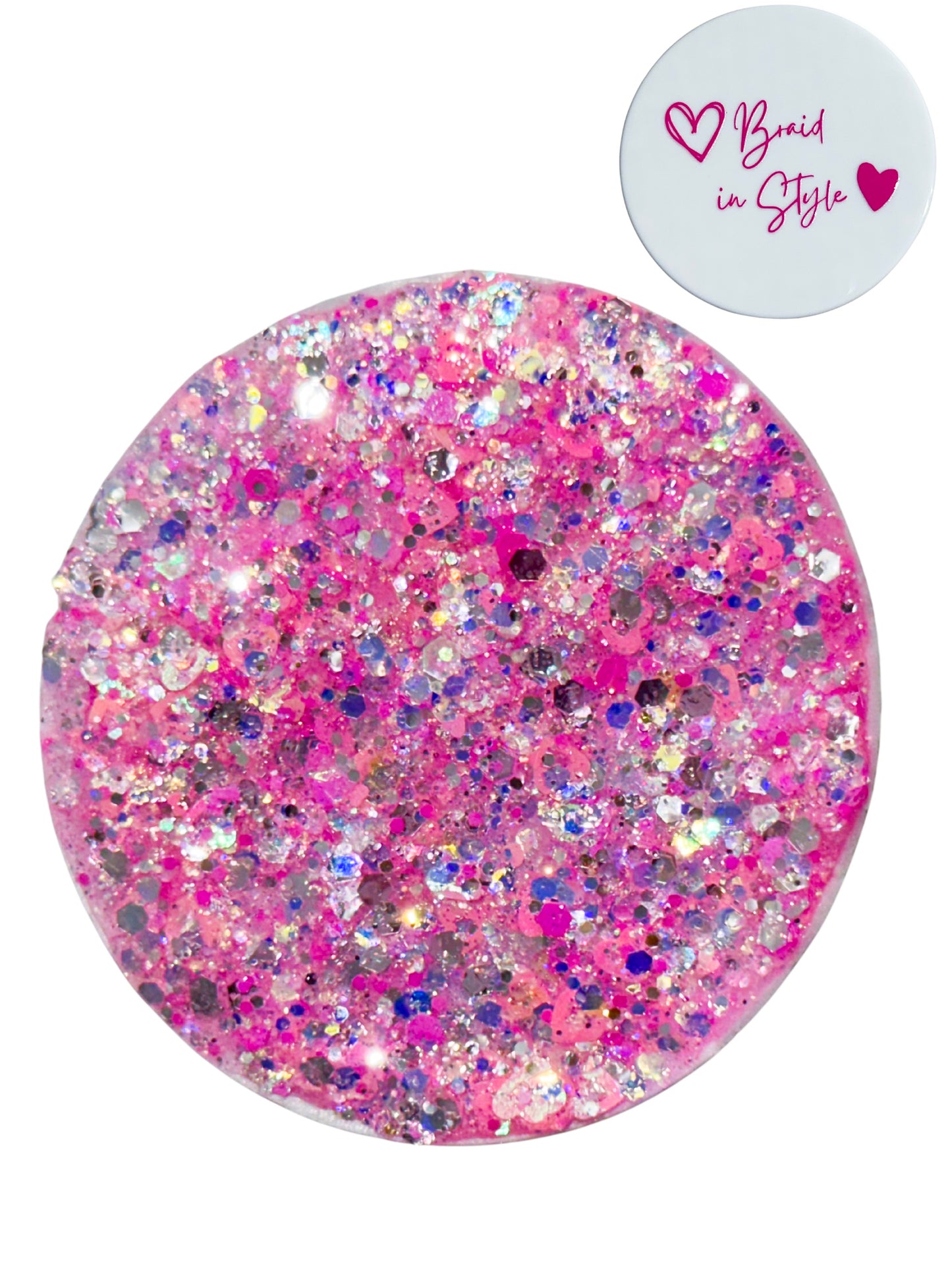 Pink Fairy Chameleon Colour Shift BULK 300ml Glitter Gel
