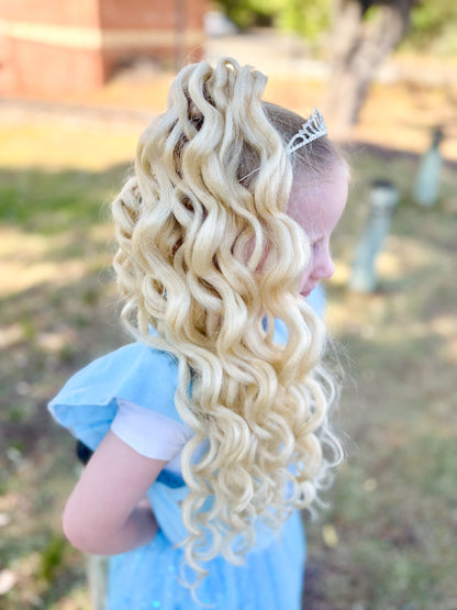 Vanilla Mermaid curl ponytail set