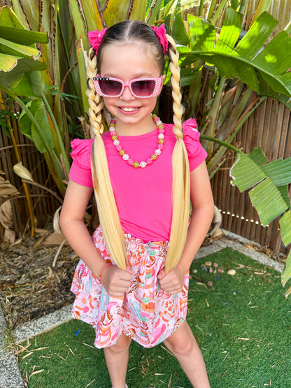 Blonde braid set