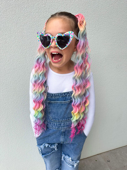 Candy Crush mermaid ponytail set