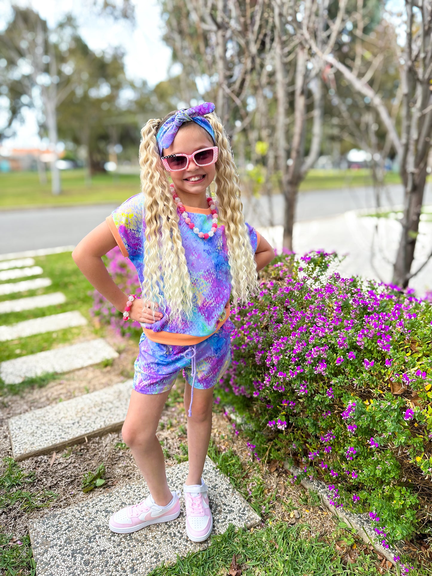 Buttercup ponytail set