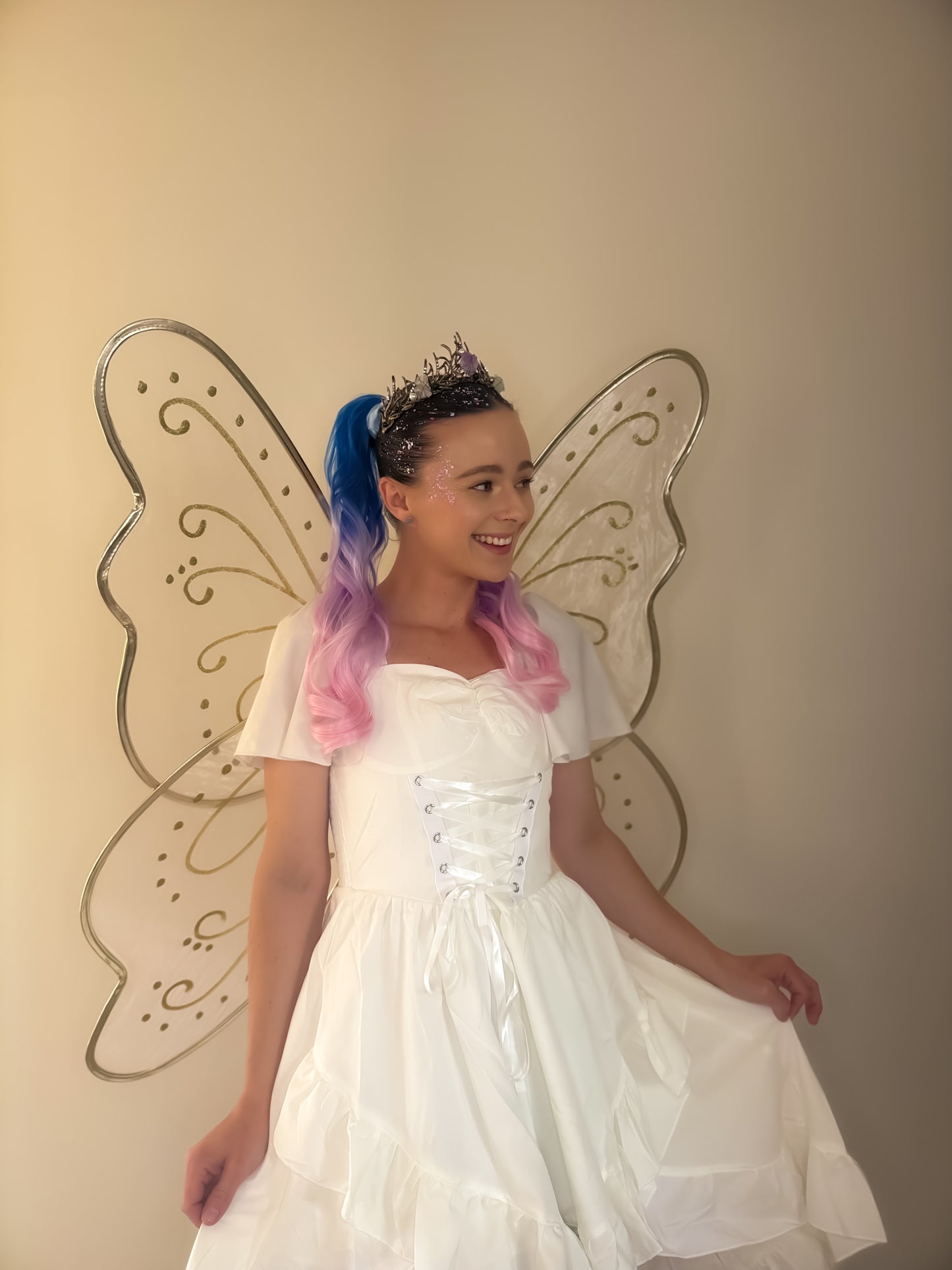 Sugarplum princess ponytail