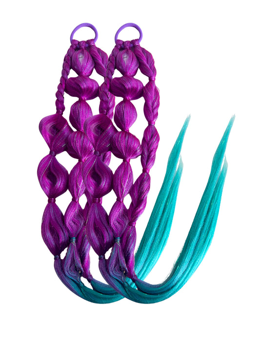 Mermaid LED light up Bubble Ponytail set
