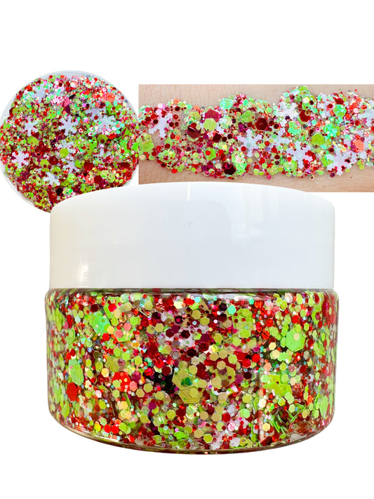 Christmas Candy-land Glitter Gel