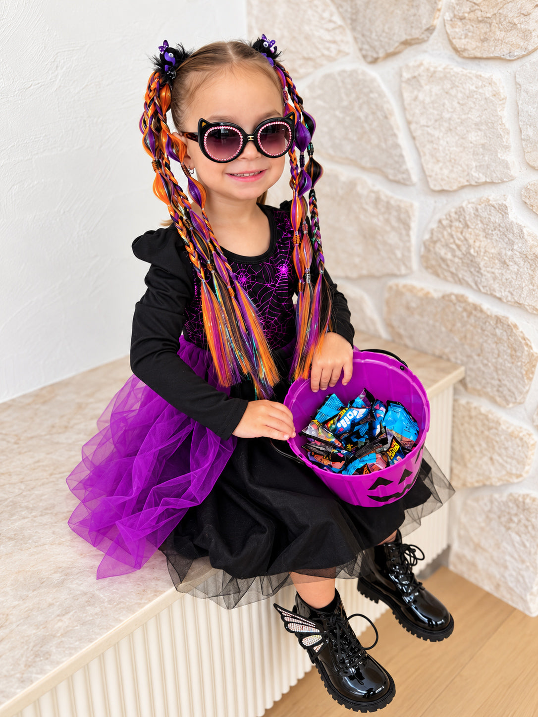 Halloween Queen II MIDI 45cm Bubble Braid Set