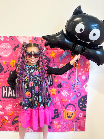 Halloween Queen bubble braid set