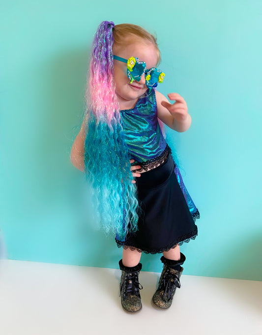 Enchanted mermaid ponytail set