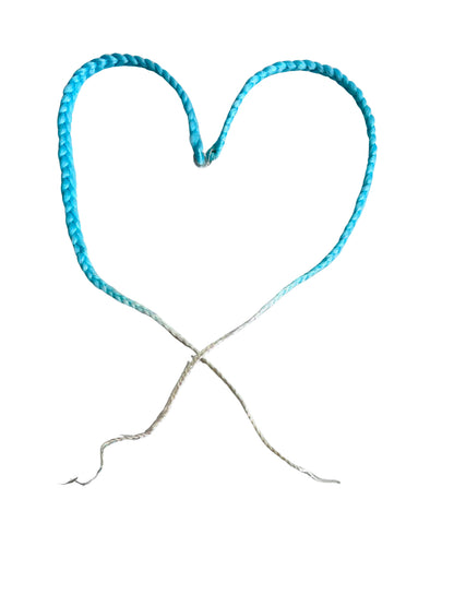 Snow Queen Clip in fringe braids