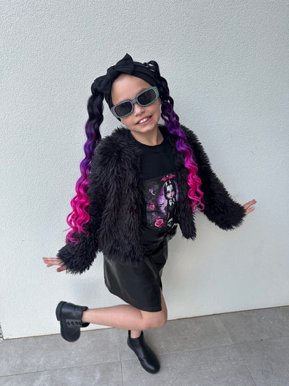 Halloween Queen mermaid wave ponytail set