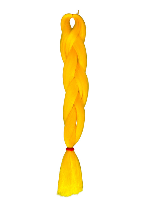 Golden yellow Braiding hair