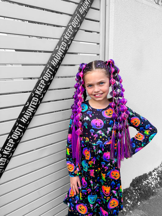 Halloween Queen bubble braid set
