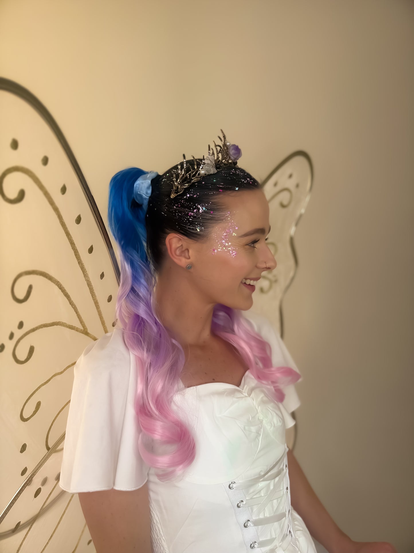 Sugarplum princess ponytail