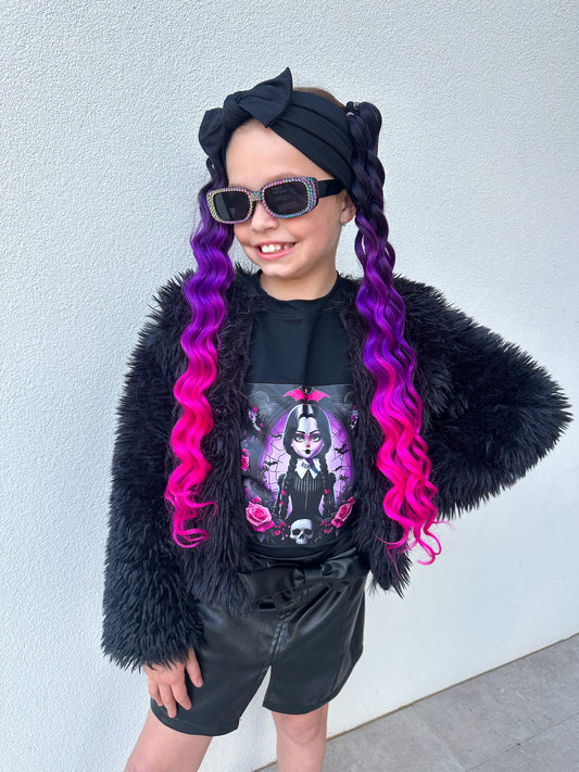 Halloween Queen mermaid wave ponytail set