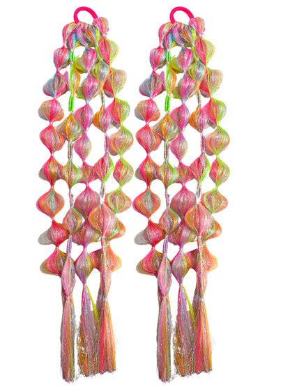 Rainbow Stargaze Bubble Ponytail Set