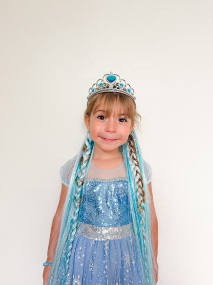 Snow Queen Shimmer Braid set