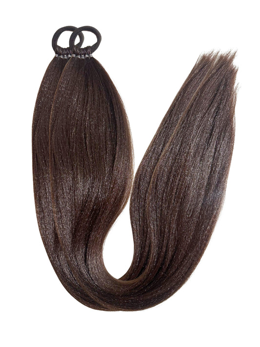 Chocolate brown braid set