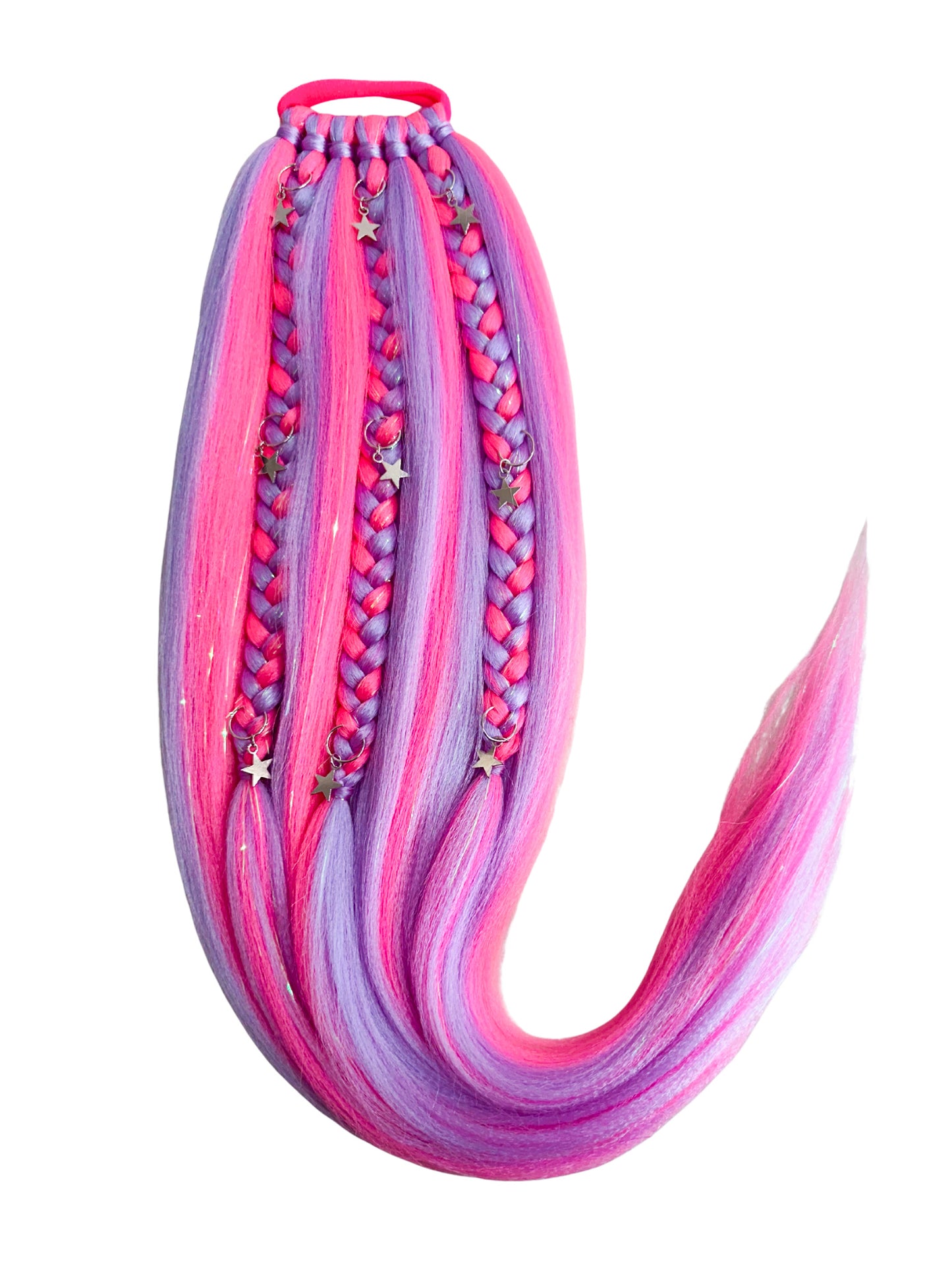 Malibu Pink Bling Queen Ponytail