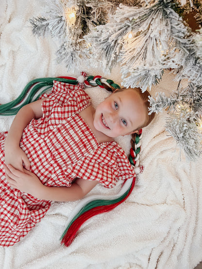 Candy Cane Shimmer braid set