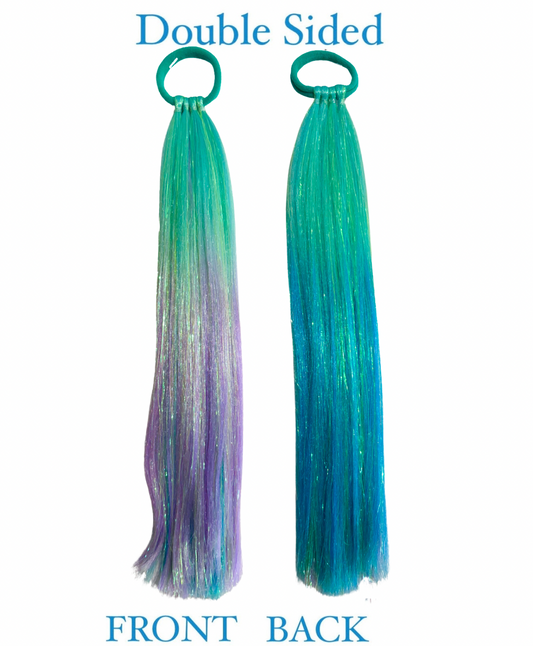 Ocean Mermaid MINI Shimmer double sided braid set 30cm