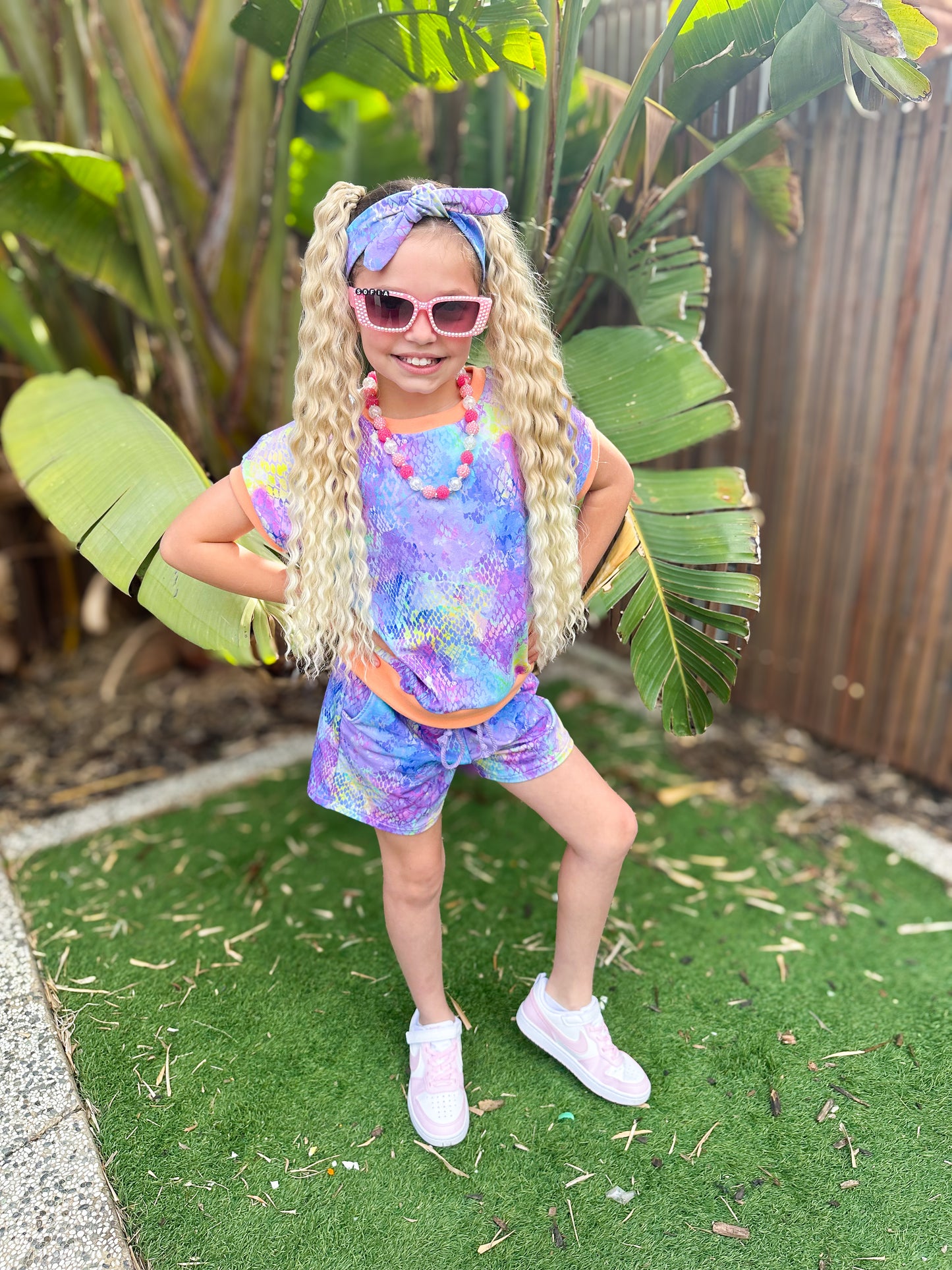 Buttercup ponytail set