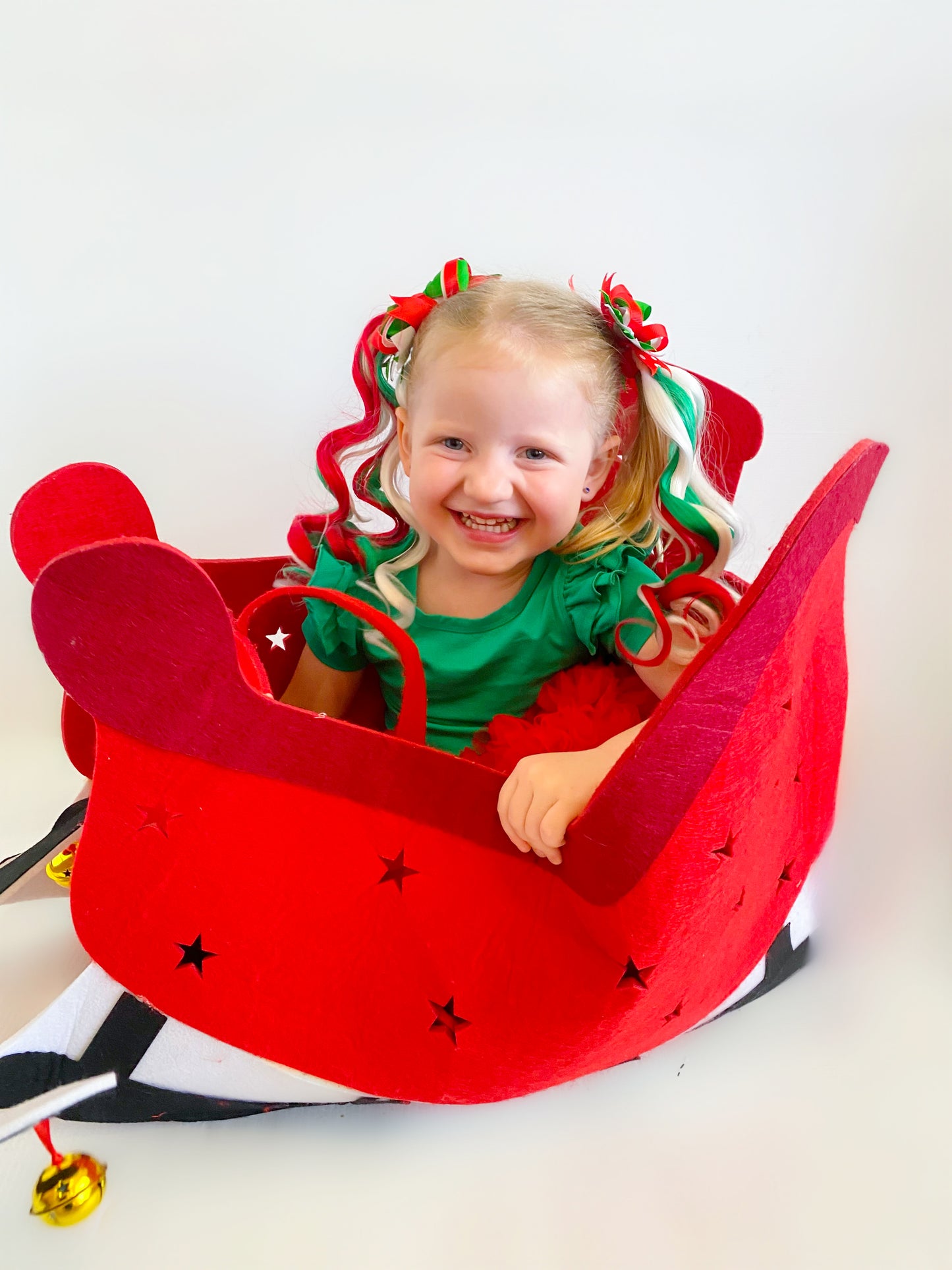 Candy Cane Curled MIDIS 45cm ponytail set