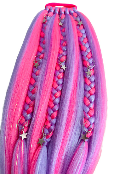 Malibu Pink Bling Queen Ponytail