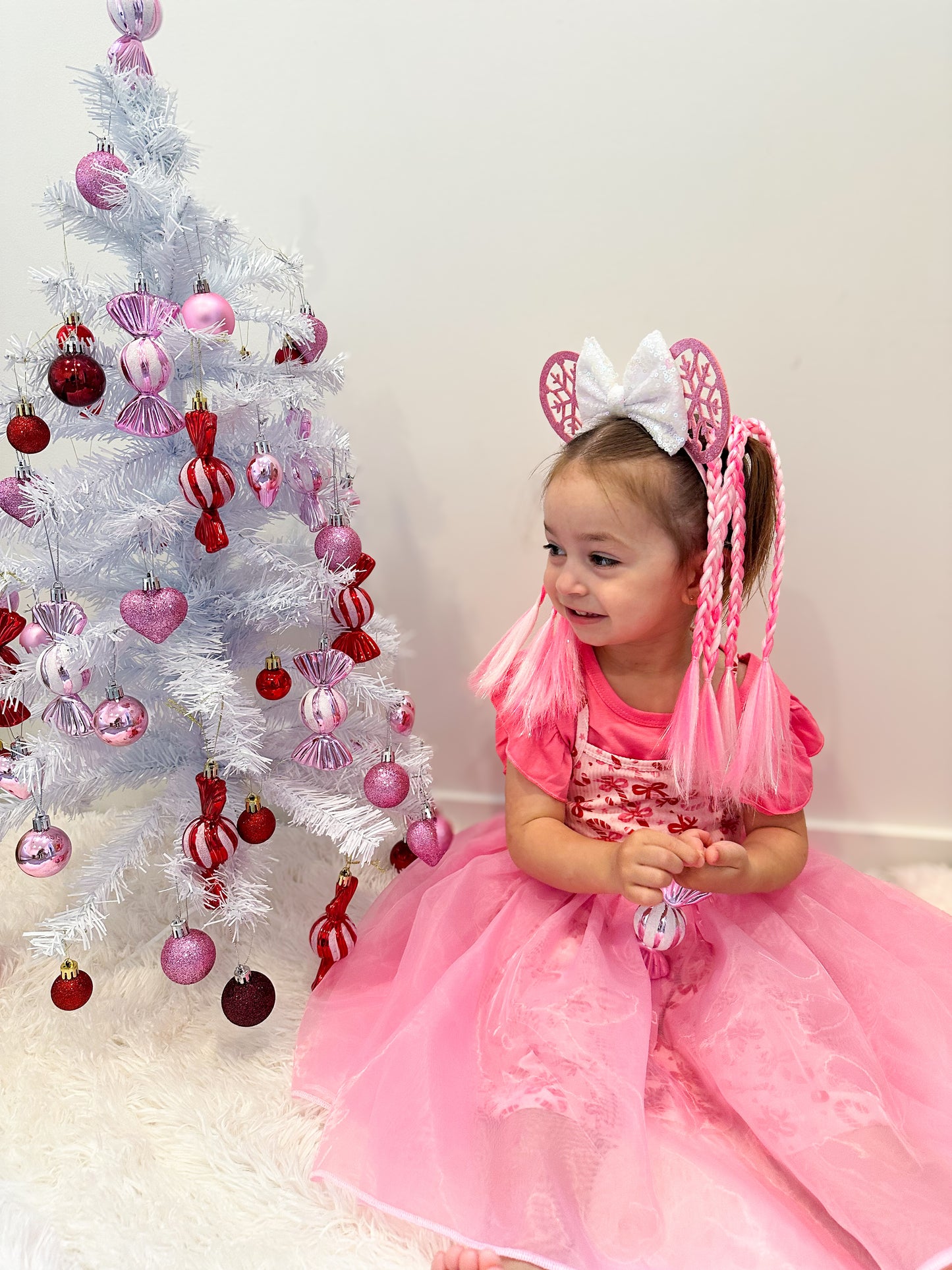 Pink Snow Queen MINI Pre-braided 30cm set