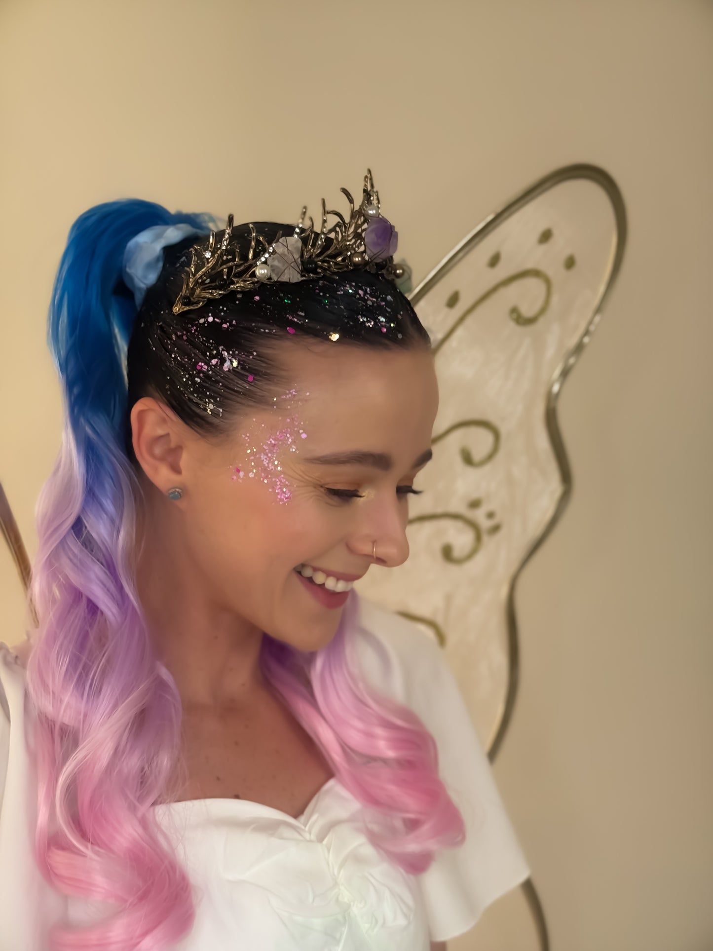 Sugarplum princess ponytail