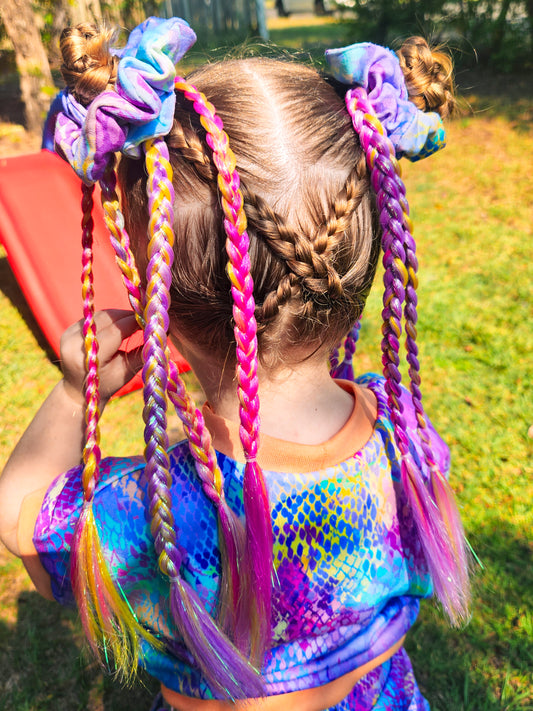 Electric Poppy MINI Pre-braided 30cm set