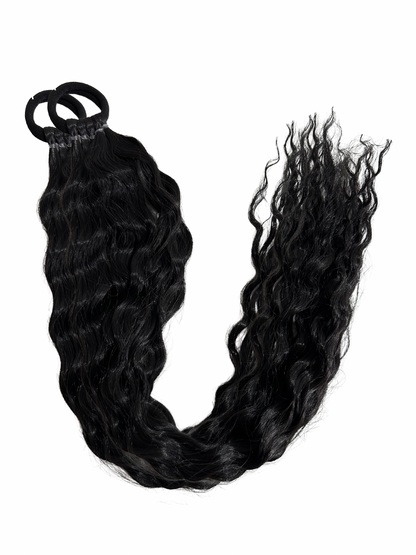 Black Noir mermaid ponytail set